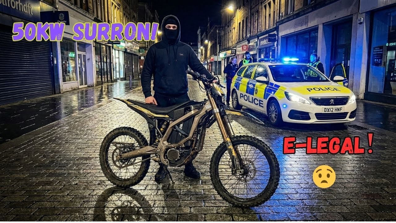 82v SURRON City RIDE OUT Night POV UK #bikelife 2025 Ultra Bee