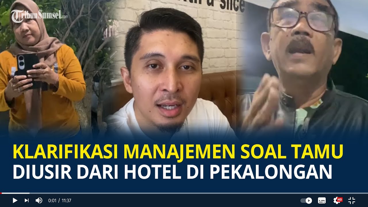 Klarifikasi Manajemen soal Tamu Diusir dari Hotel di Pekalongan, Ini Penjelasannya