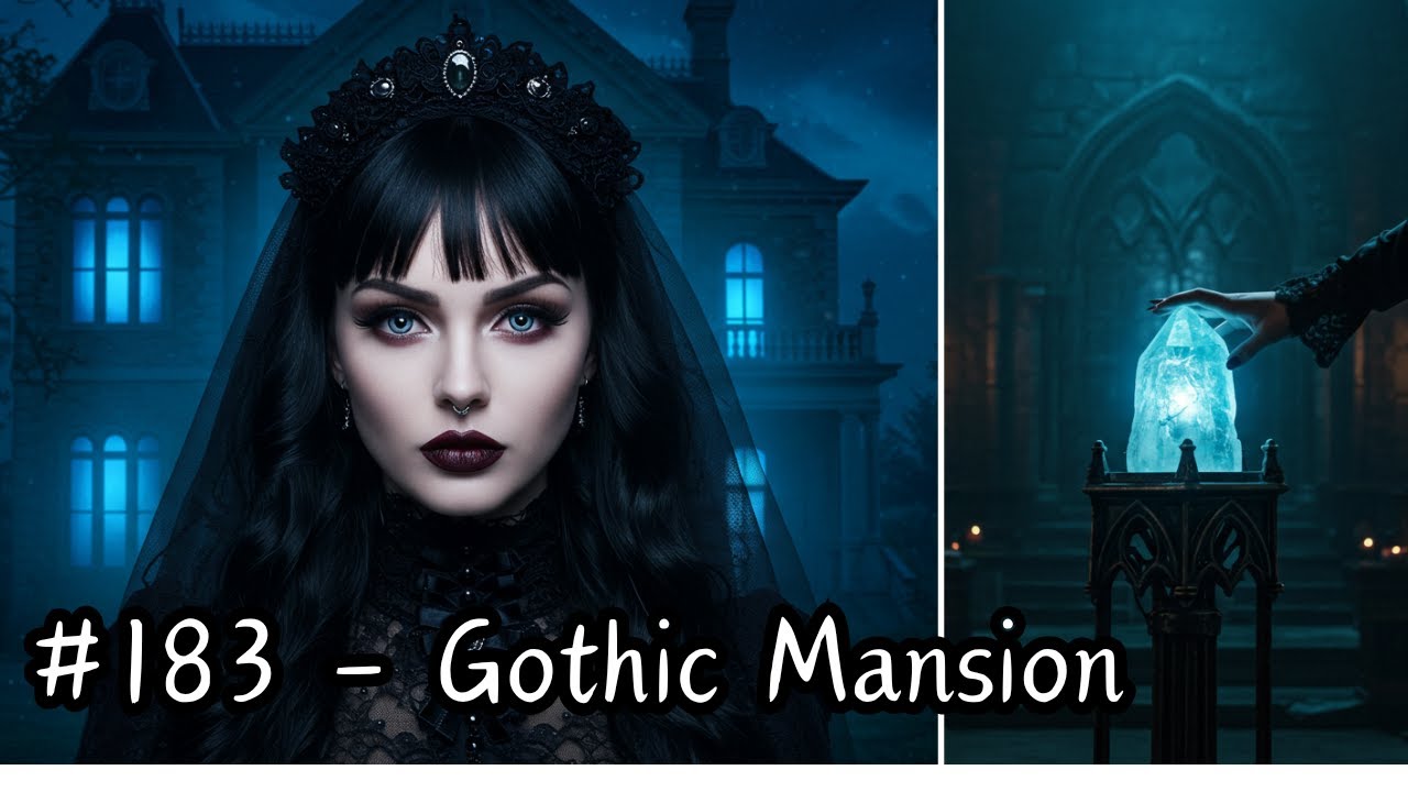 The Storm in the Mansion - Gothic AI Animation [4k]