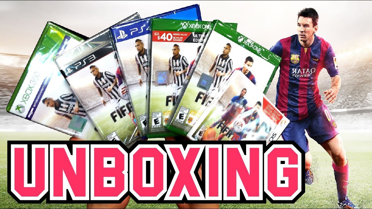 FIFA 15 Unboxing!! (PS3 / PS4 / XBOX 360 / XBOX ONE / 3DS)