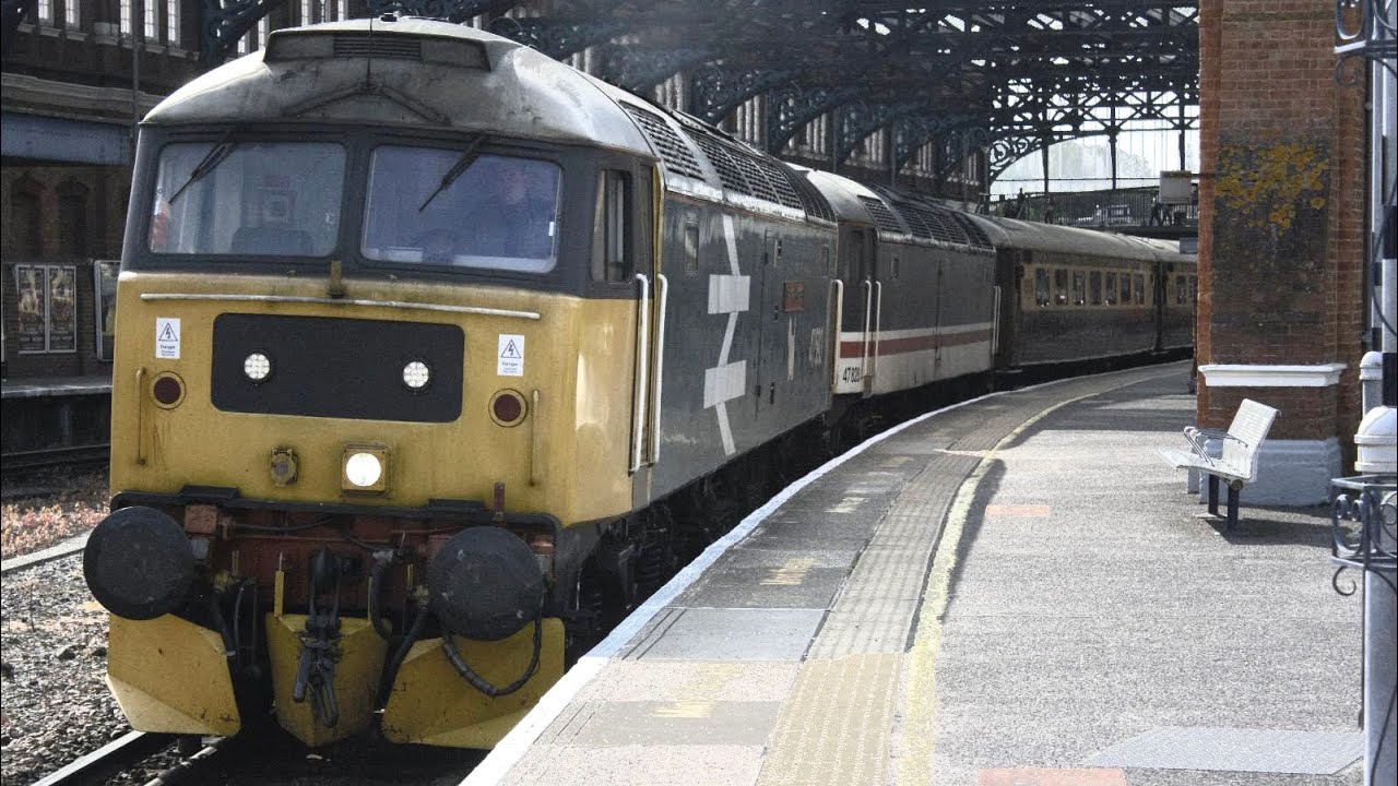 47593 & 47828 thrash out of Bournemouth | 20.05.23