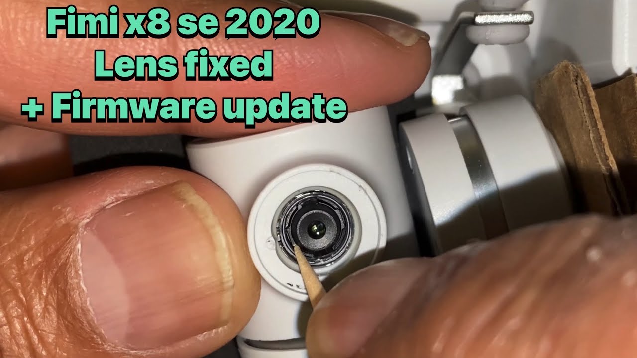 Fimi X8 SE 2020 lens fixed