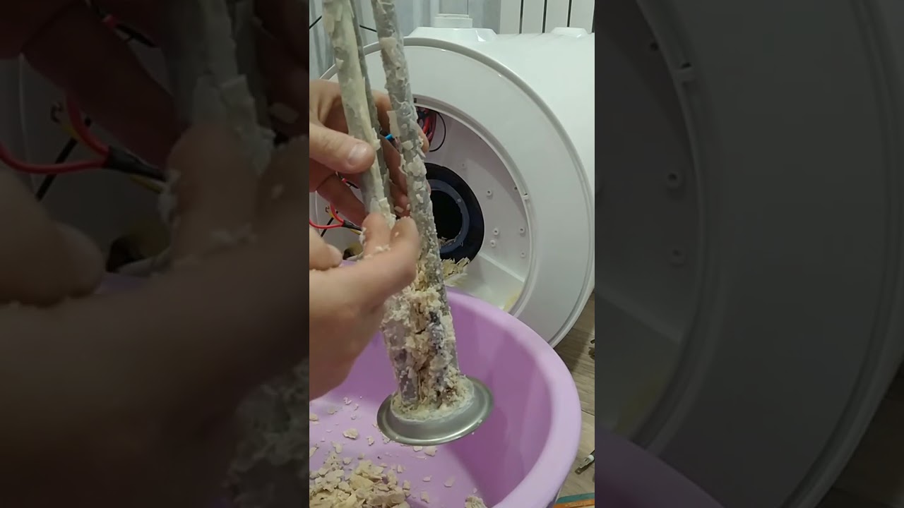 замена тена на бойлере 50 л. zanussi