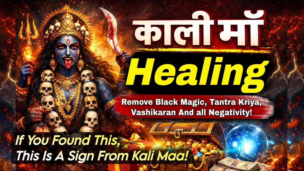 Kali Maa Healing 🔮🌟 For Remove All Negativity | If This Found You, This Is A Sign From Kali Maa🌻.