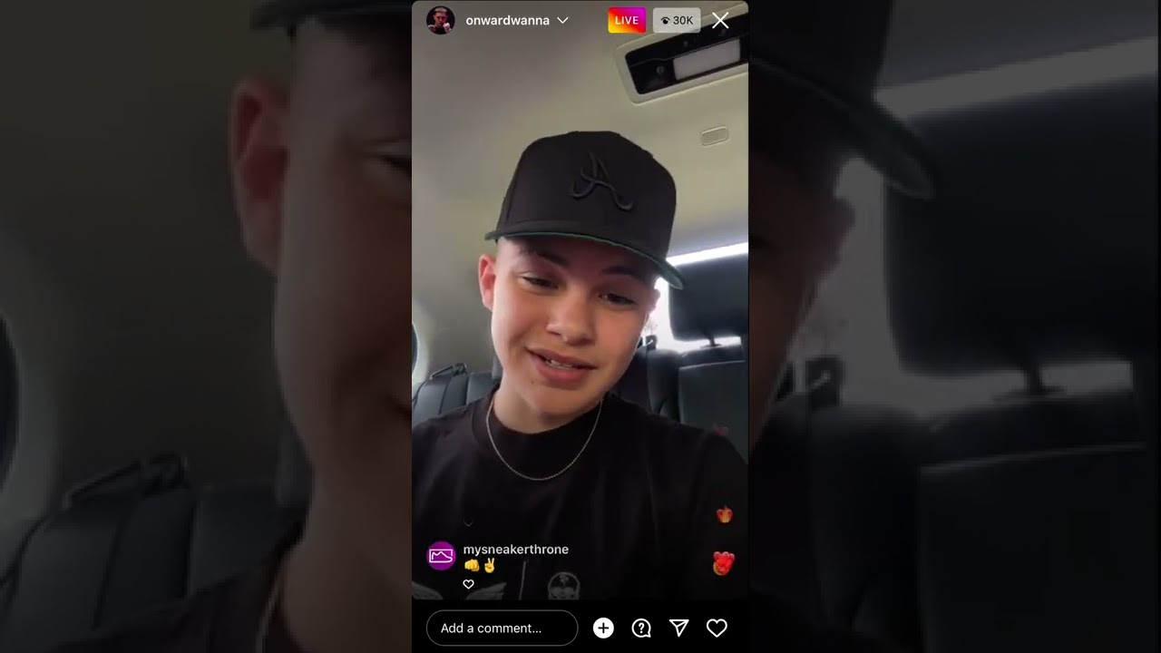 JAVON WALTON Instagram Live May 21, 2022