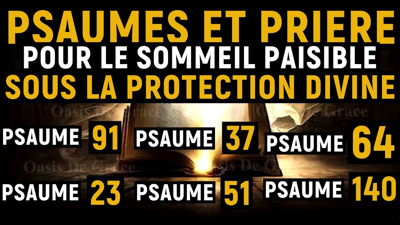 LAISSEZ-JOUER Cette Prière Puissante | Psaumes PUISSANT Pour le Sommeil Paisible