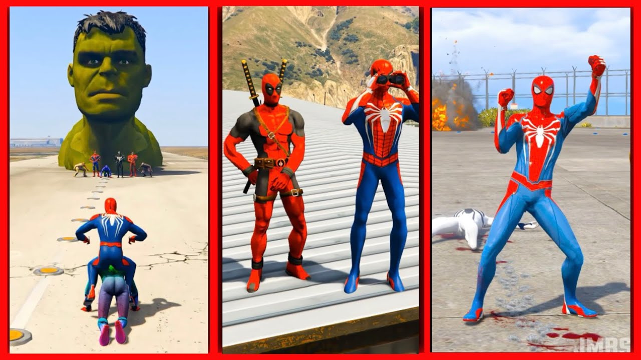 New Superheroes Battle | Hulksmash vs Spiderman | Spiderman vs Hulk