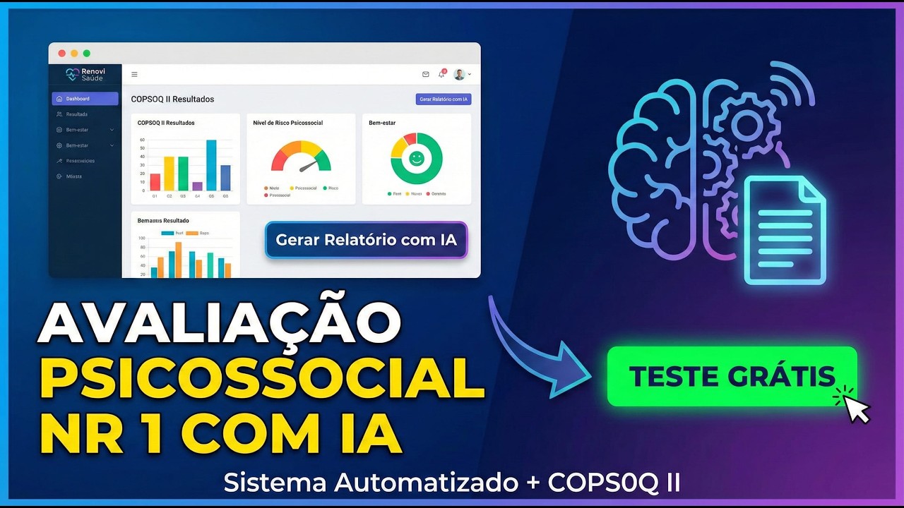 Questionários para Avaliação de Riscos Psicossociais - Como realizar a aplicação e incluir no PGR?