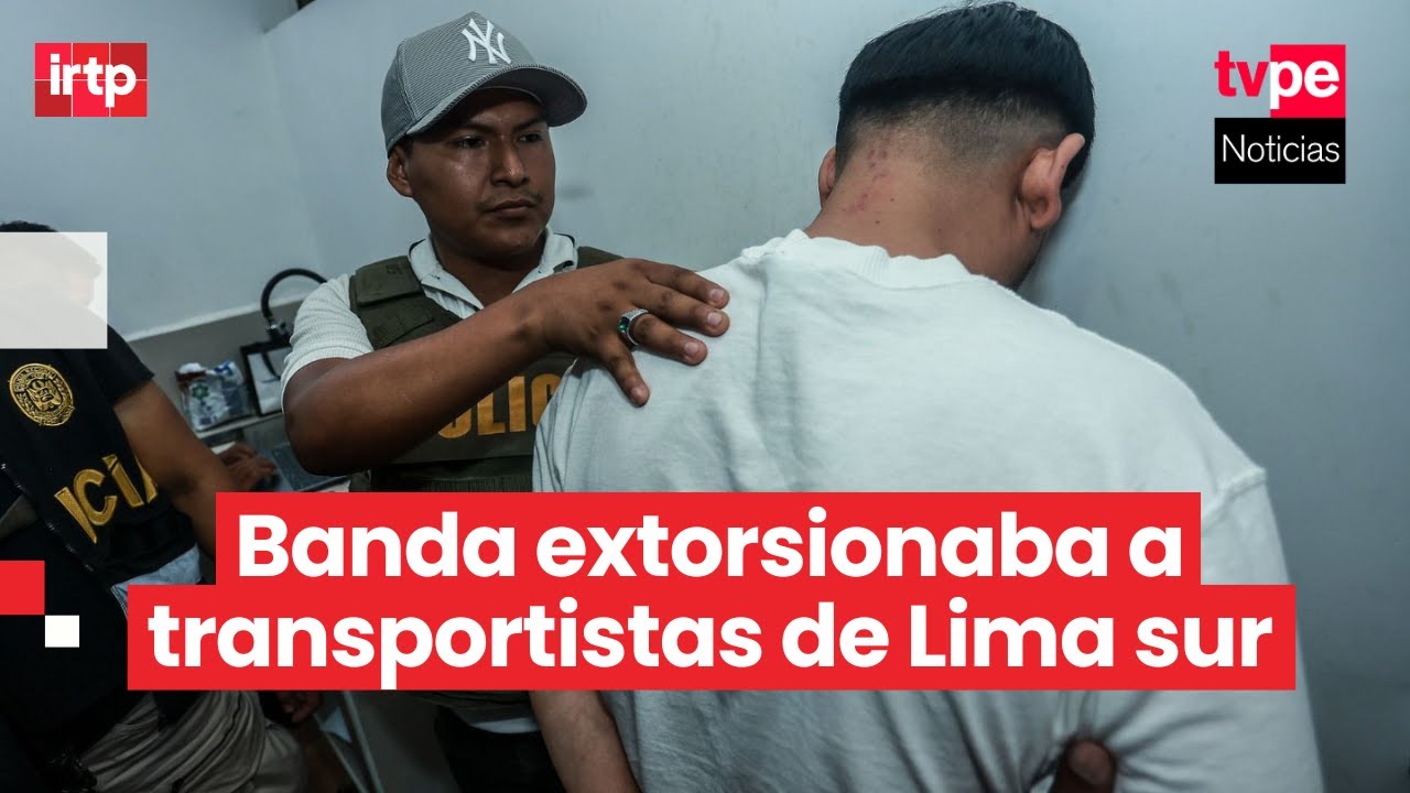 Policía captura a presunto cabecilla de peligrosa banda de extorsionadores en Surco