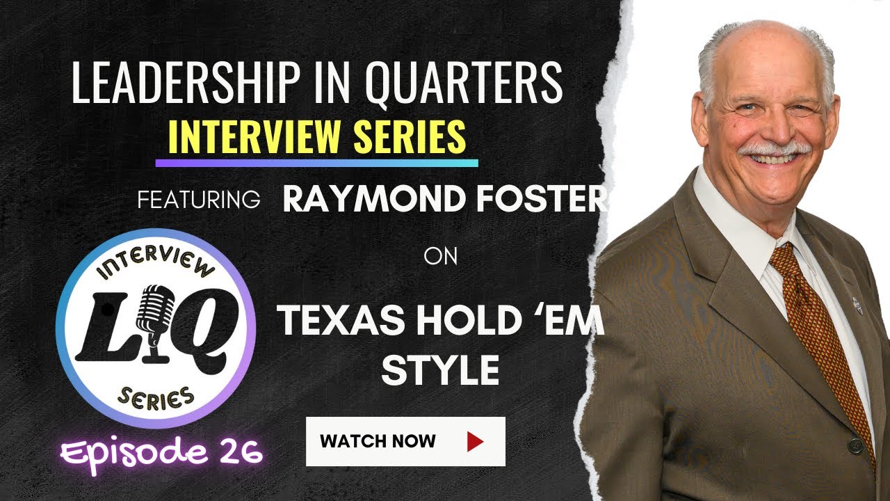 Texas Hold 'em Style with Raymond Foster
