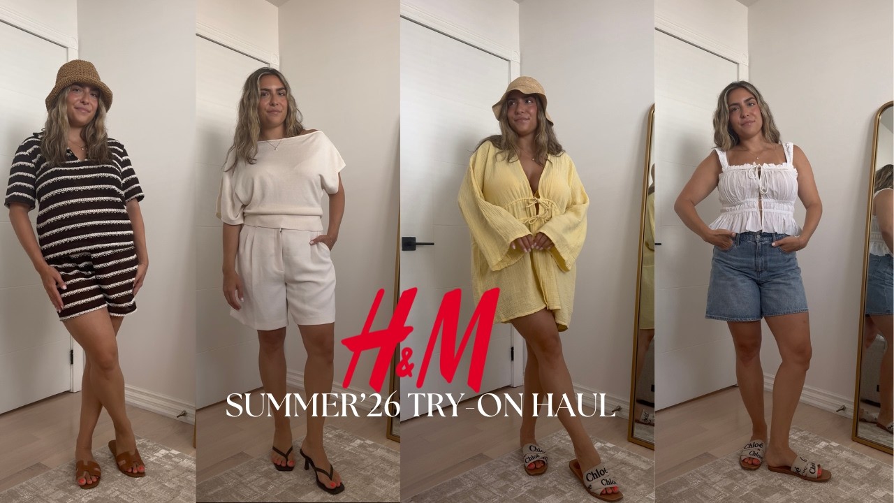 Летний haul из H&M 2026 ☀️ ЛУЧШИЕ бюджетные летние образы | Выбор Пейдж