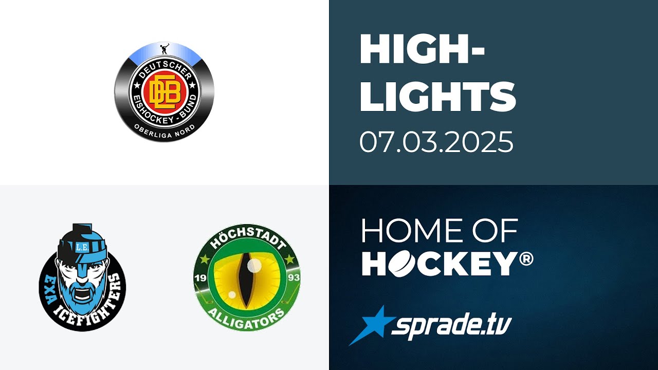 07.03.2025 - Highlights - KSW IceFighters Leipzig vs. Höchstadter EC