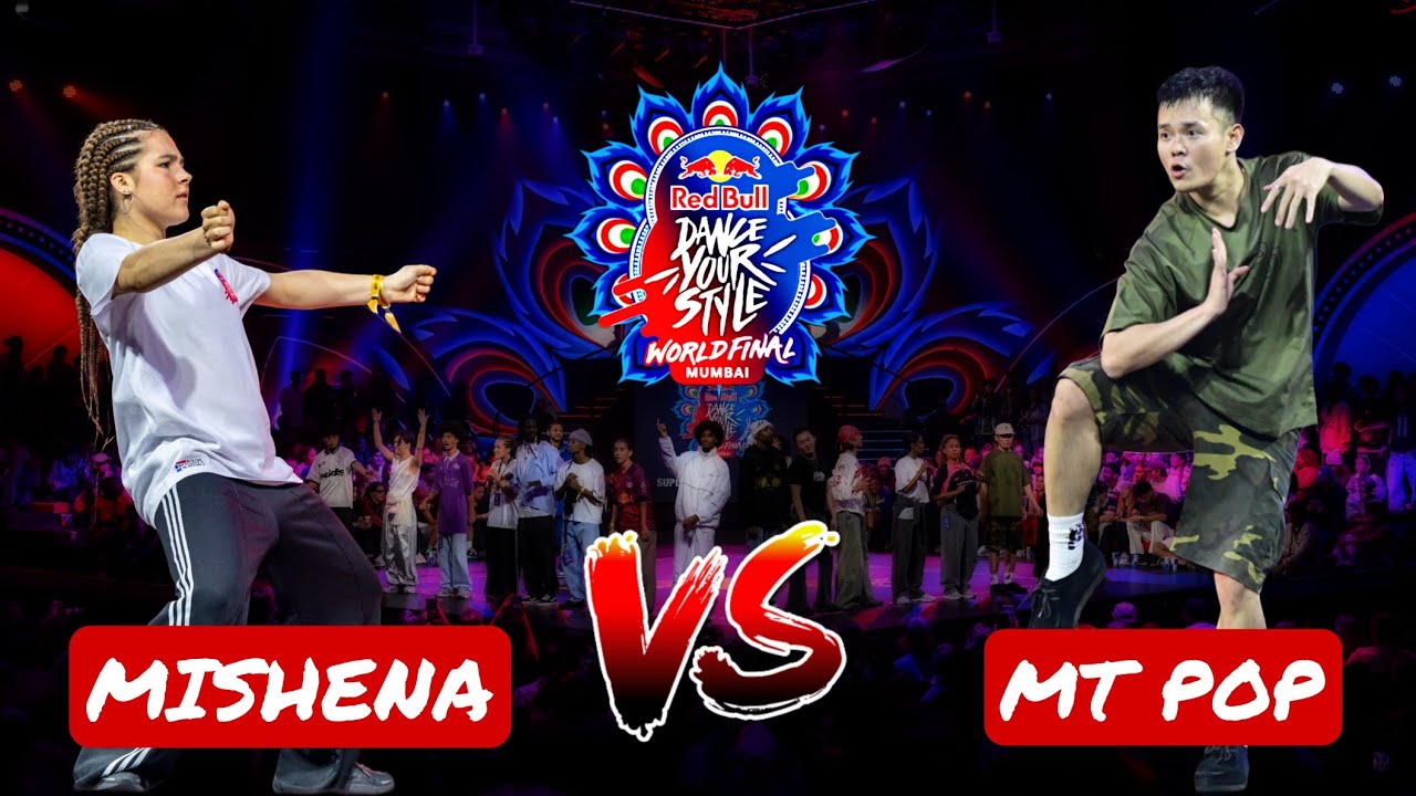 MT POP VS MISHENA - TOP 8  REDBULL DANCE YOUR STYLE WORLD FINAL 2024 #redbulldanceyourstyle #vox