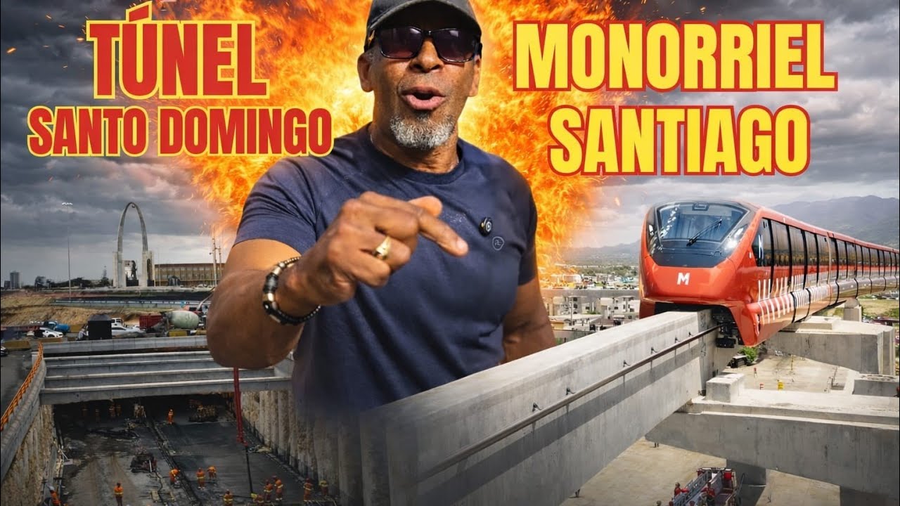 SANTO DOMINGO  VS. SANTIAGO: MONORRIEL VS. TÚNEL. 