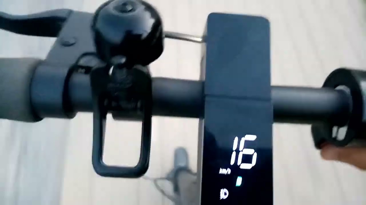 Electric scooter acceleration (26mph)