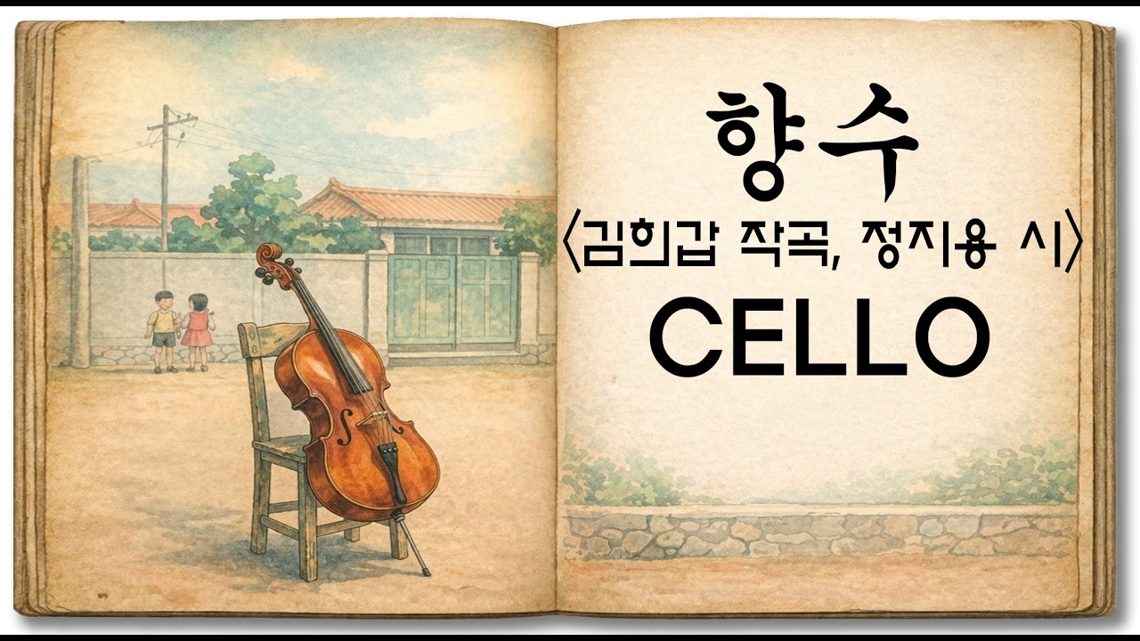 향수(이동원·박인수) | 김희갑 작곡 · 정지용 시 | Cello | 첼로 연주 (악보 ○)