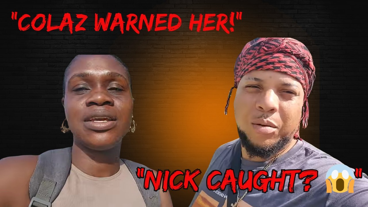 Colaz Warned Her! Nick Vlog Caught With White American Lady? Groung God Reacts @Jamaica833
