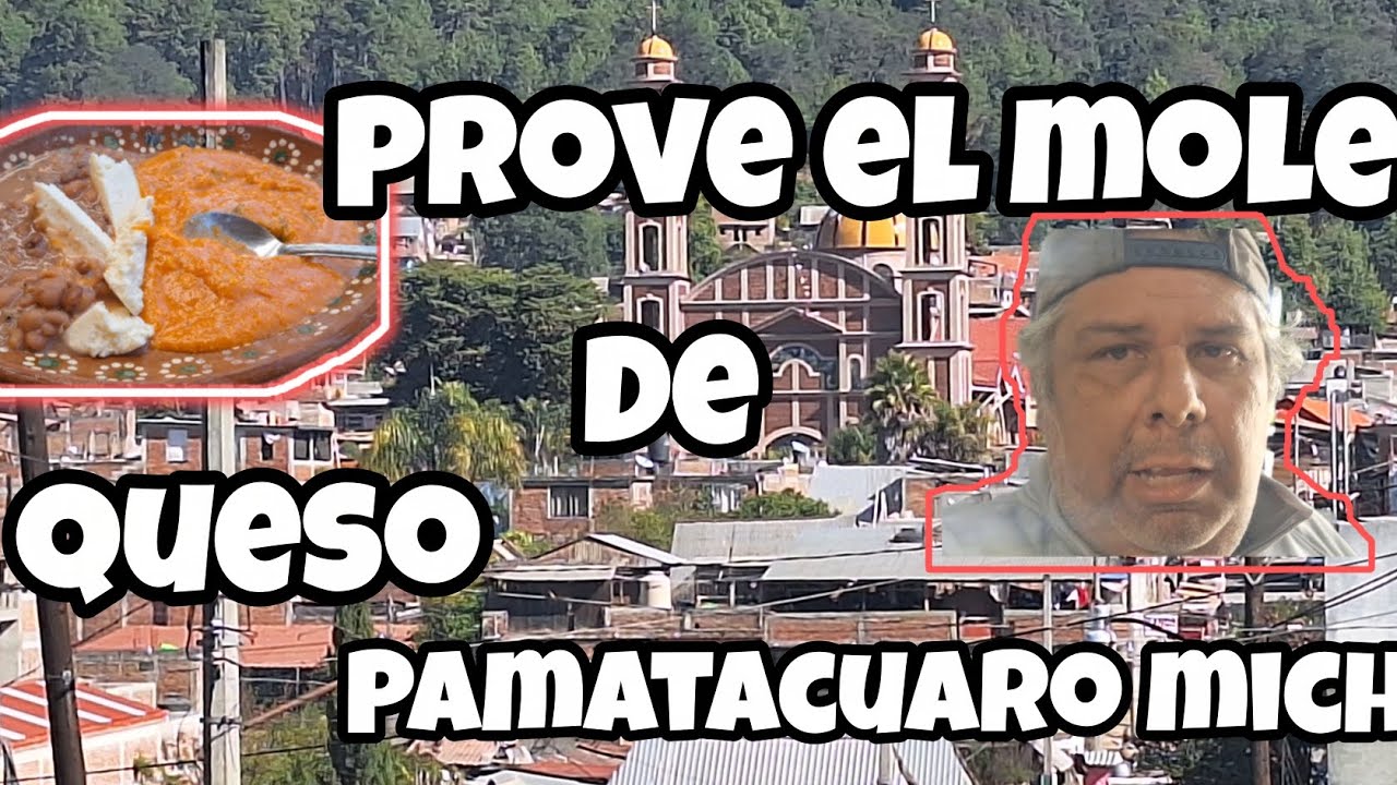 Prove el mole de queso pamatacuaro michoacan