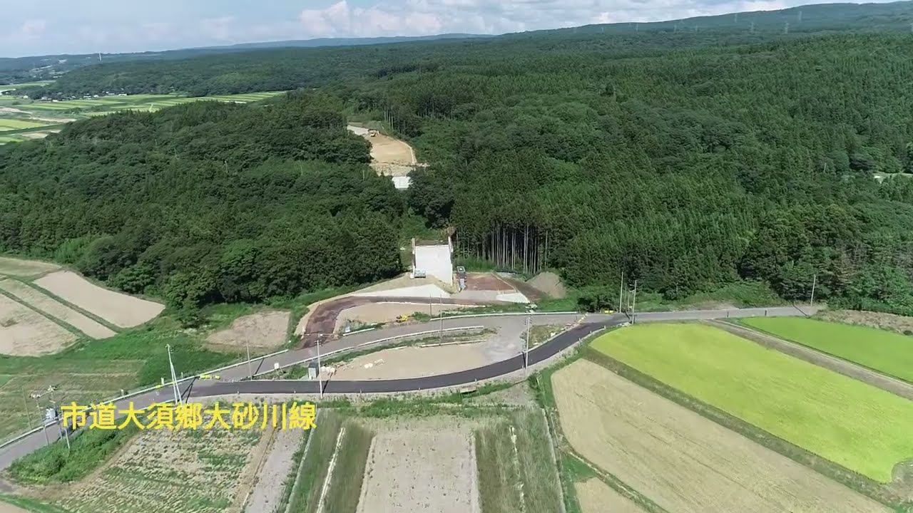 遊佐象潟道路　（仮）小砂川IC～象潟IC間　進捗状況
