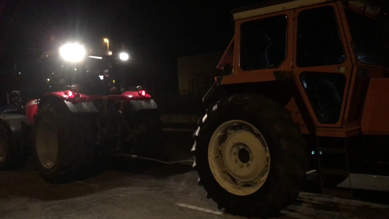 Massey Ferguson 7616 vs Fiat 1180
