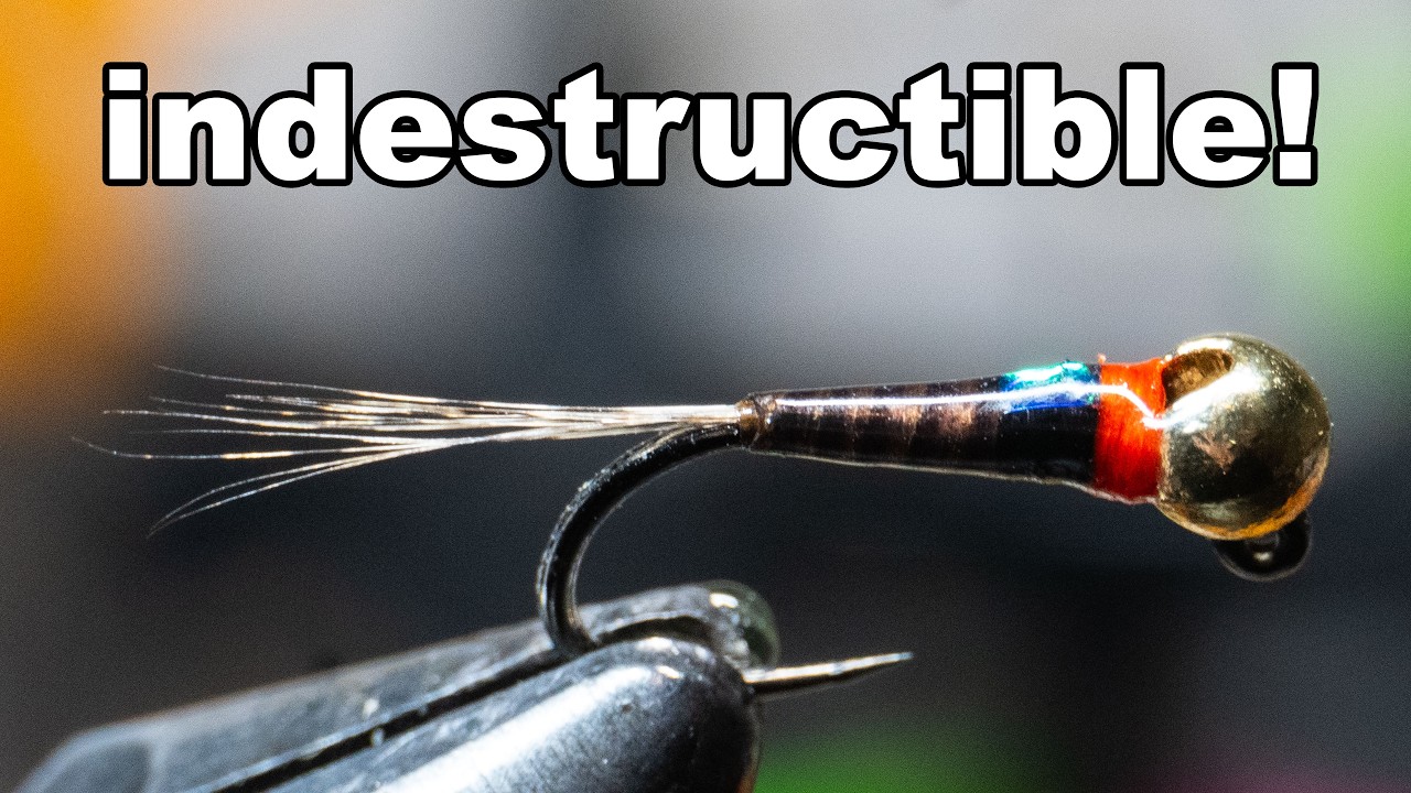 Perdigon fly - Brown Quill Flash Back - fly tying tutorial - McFly Angler
