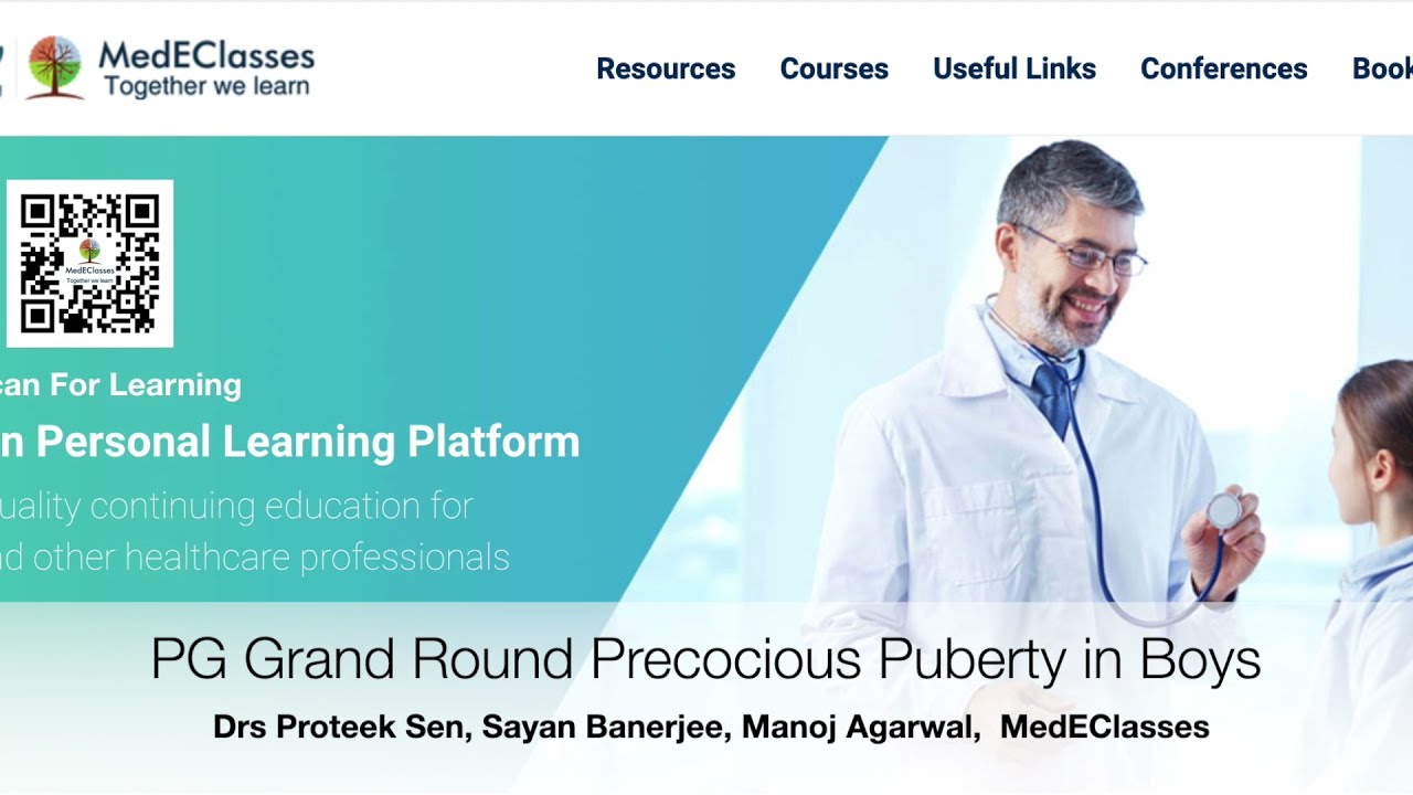 MedEClasses Grand Round Precocious Puberty in Boys