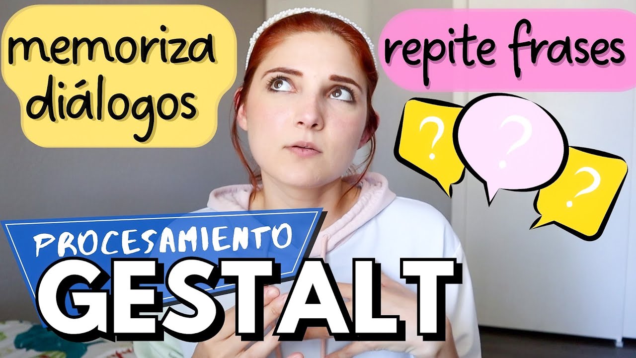 TERAPIA DEL LENGUAJE EN AUTISMO // ECOLALIA //DESARROLLO DEL LENGUAJE // GESTALT LANGUAGE PROCESSOR