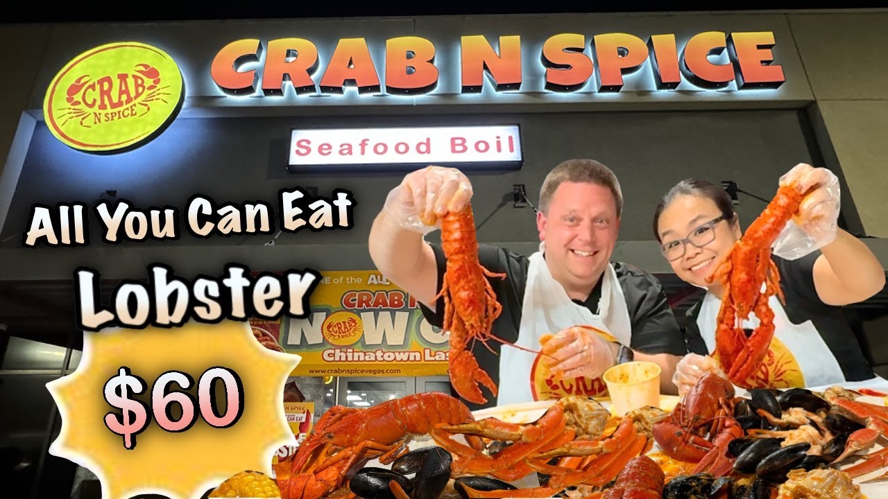 В Crab N Spice подают ЛУЧШИХ лобстеров AYCE в Лас-Вегасе!