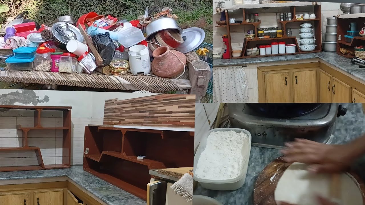Kitchen cleaning and kitchen tour