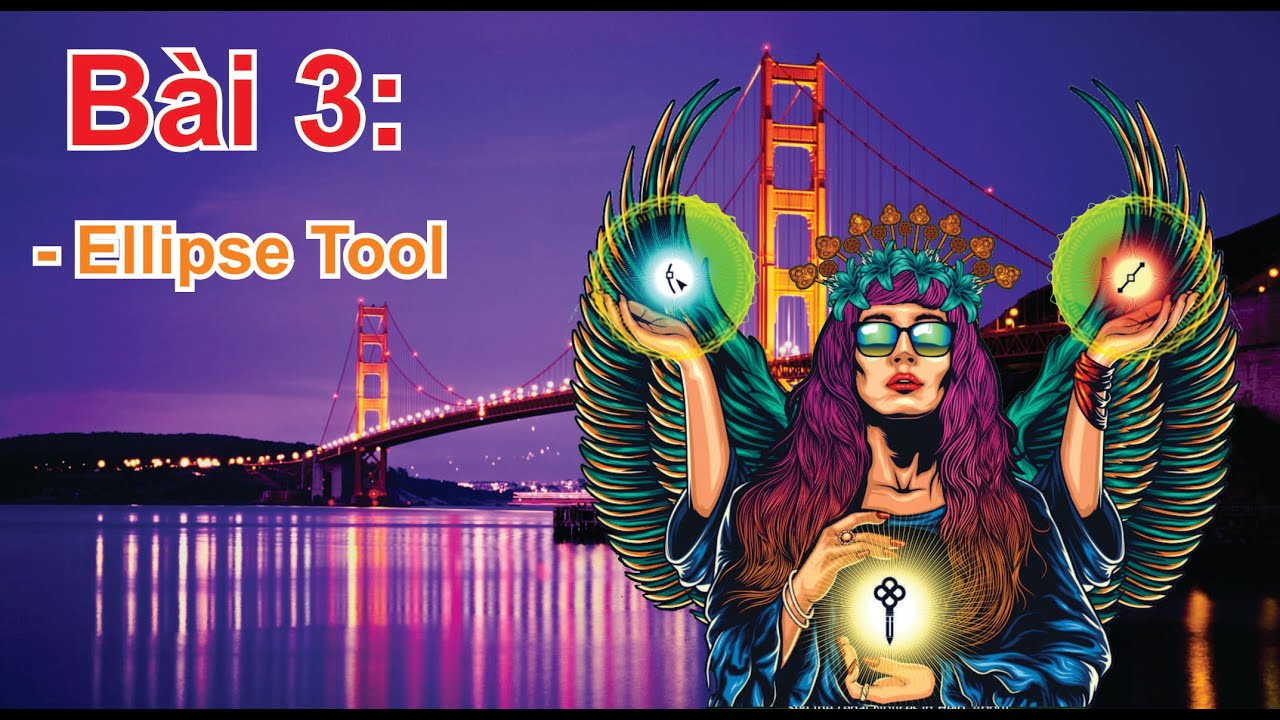 Tự Học CorelDraw 2020 Bài 3 – Ellipse Tool