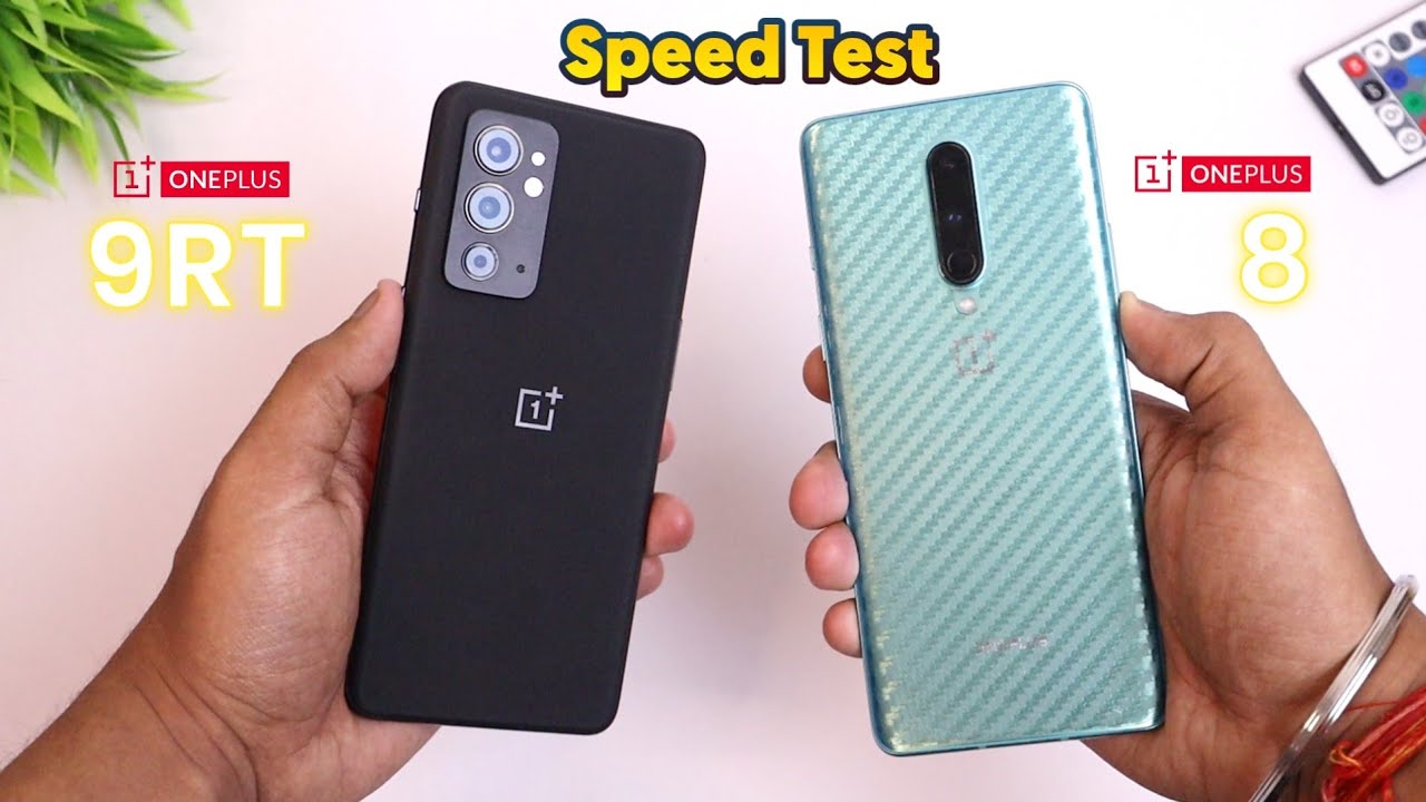 OnePlus 9RT 5G Speed Test - Snapdragon 888 | 9RT VS OnePlus 8 Comparison⚡