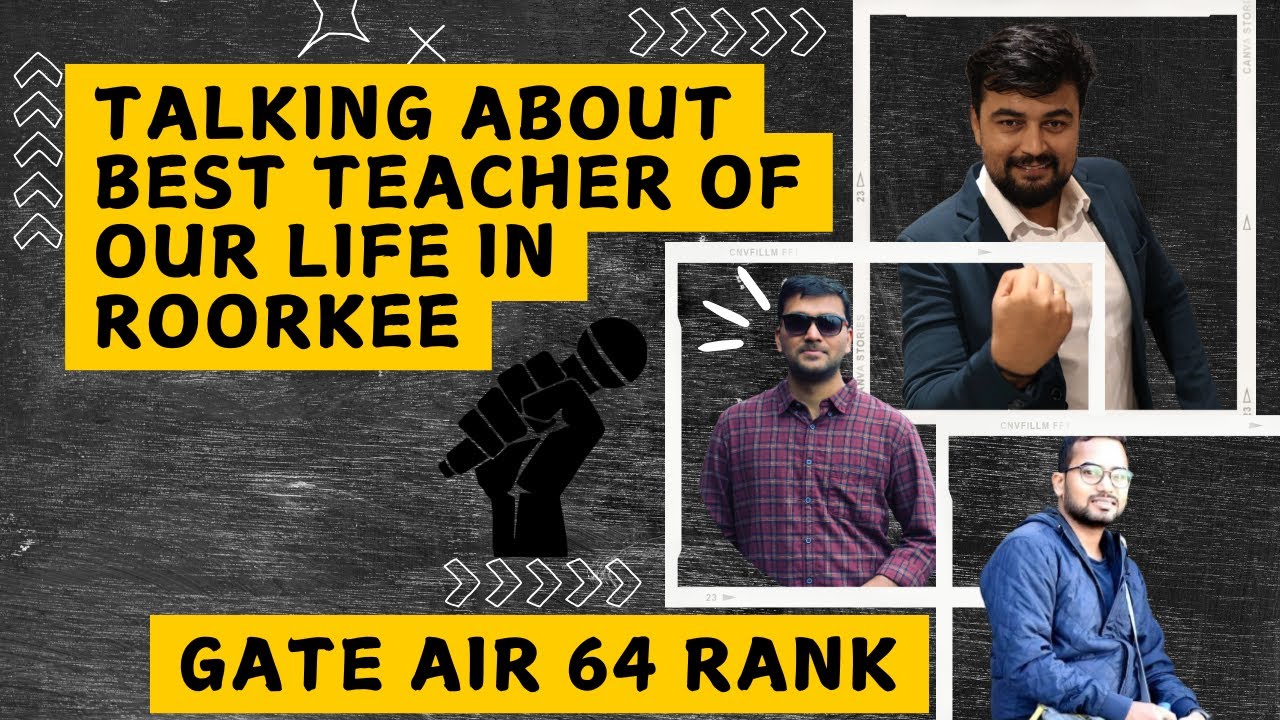 Best Teacher for GATE preparation for CSE/IT Branch | GATE AIR 64 Rank Sharing his Experience |
