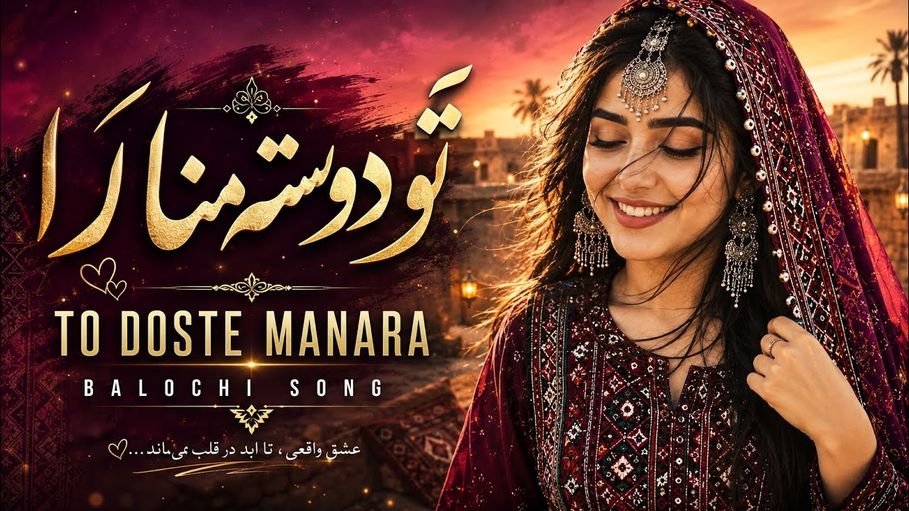 آهنگ جدید هوش مصنوعی تو دوسته منارا ||Ai Generated Music - Todl doste manara Balochi song 2025