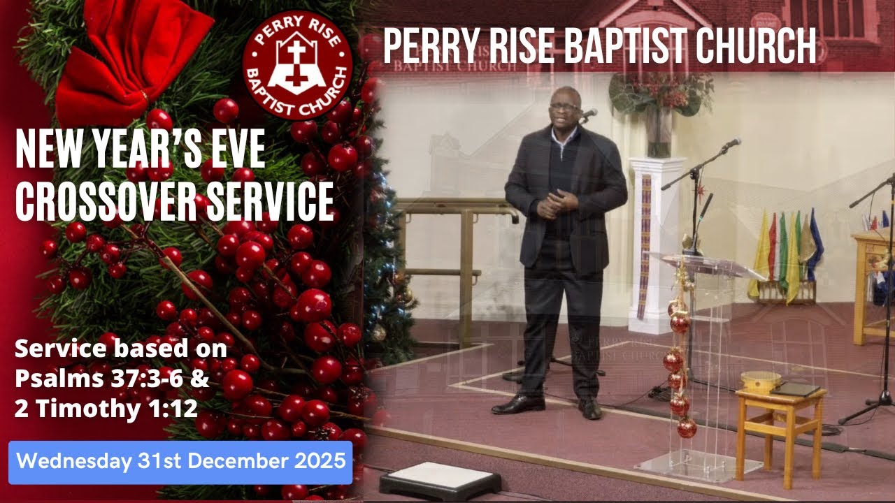 New Year's Eve Service. 31st December 2025 #perryrisebaptistchurch #PRBC