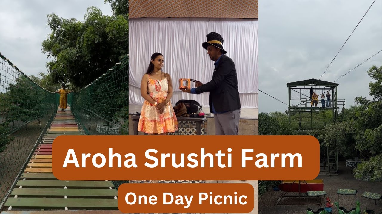 Aroha Srushti Farms One day Picnic near pune  spend with family