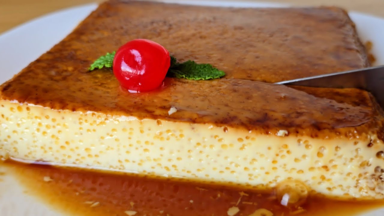 ⭐️САМЫЙ СЫТНЫЙ И ПРОСТОЙ ДЕСЕРТ, КУБИНСКИЙ ФЛАН ЗА 5 МИНУТ❗️ БЕЗ МУКИ]💖