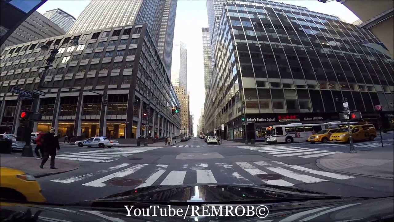 Driving In New York City To Times Square From LaGuardia Airport