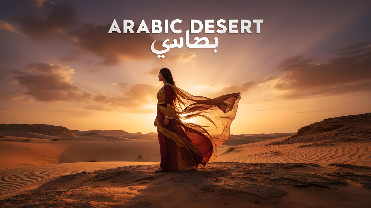 Golden Sands Serenity | Arabic Pop Elegance