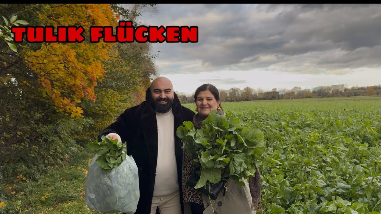 TULIK 🌿 | MIT SCHWIEGERMUTTER PFLÜCKEN AUF KURDISCHE ART VLOG…SAMI.K & NADA