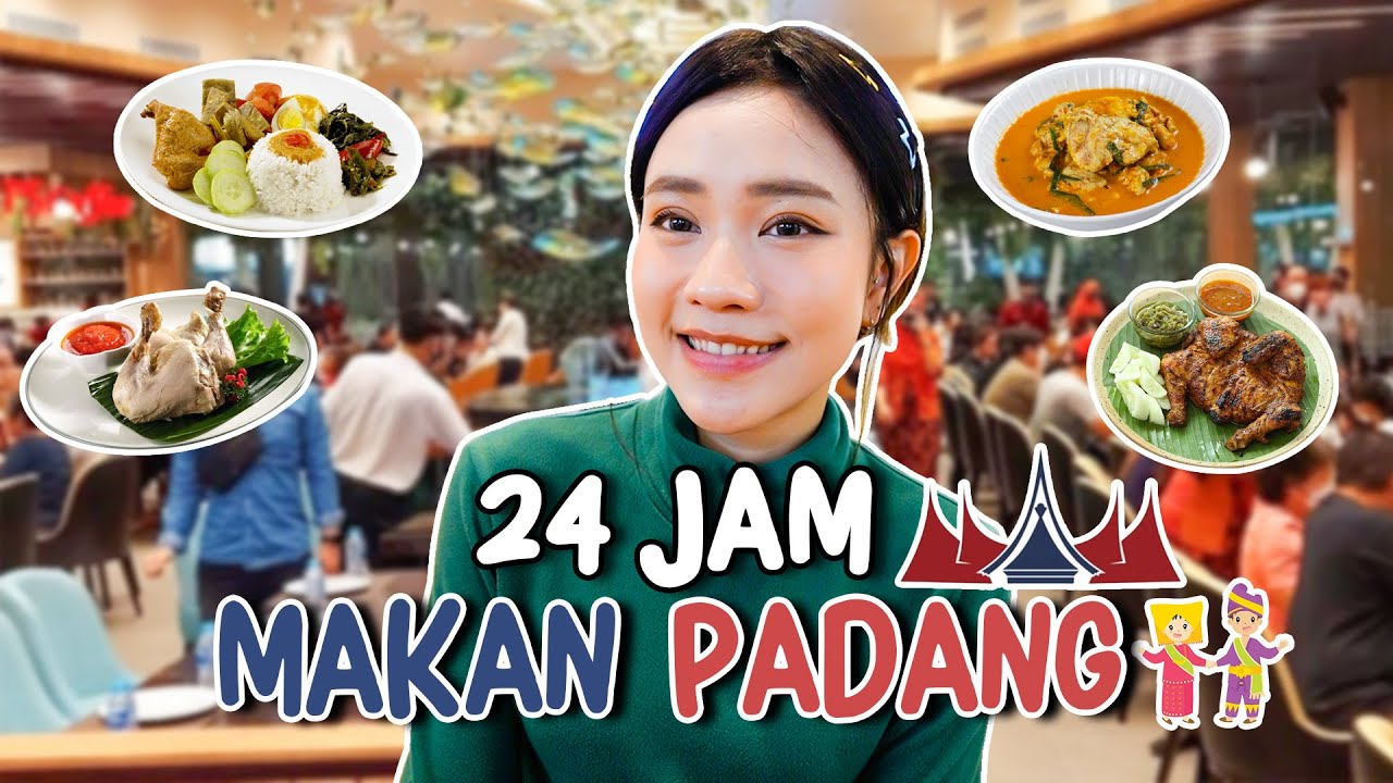 24 JAM MAKAN NASI PADANG!