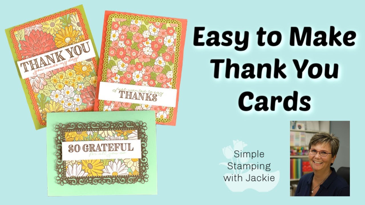 How to Make Awesome Thank You Cards That are Beautiful