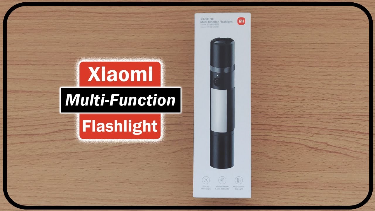 Best Multifunctional Flashlight in the World | Xiaomi Multi-Function Flashlight Review #xiaomi