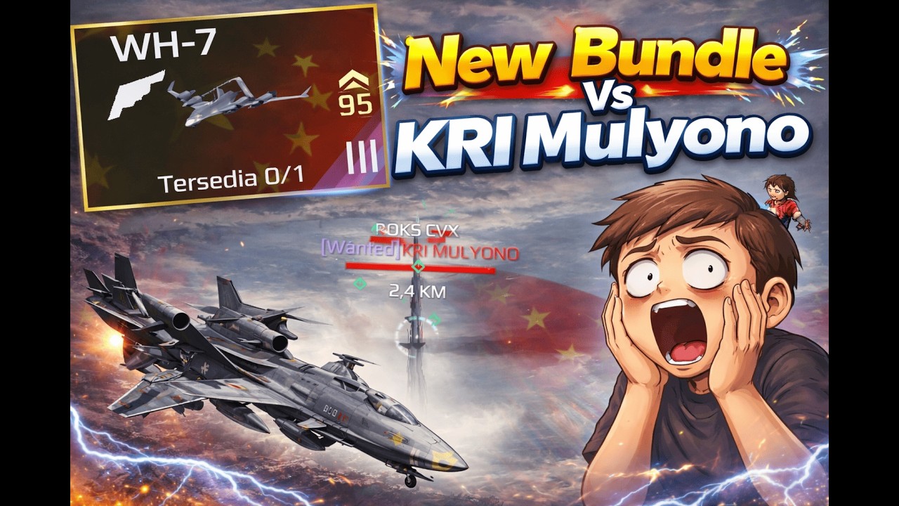 WH - 7 | Bomber baru lawan King Mulyono | Modern Warships