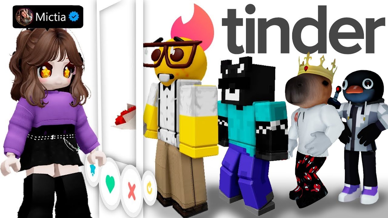 MICTIA BUSCA PAREJA (TINDER en ROBLOX)