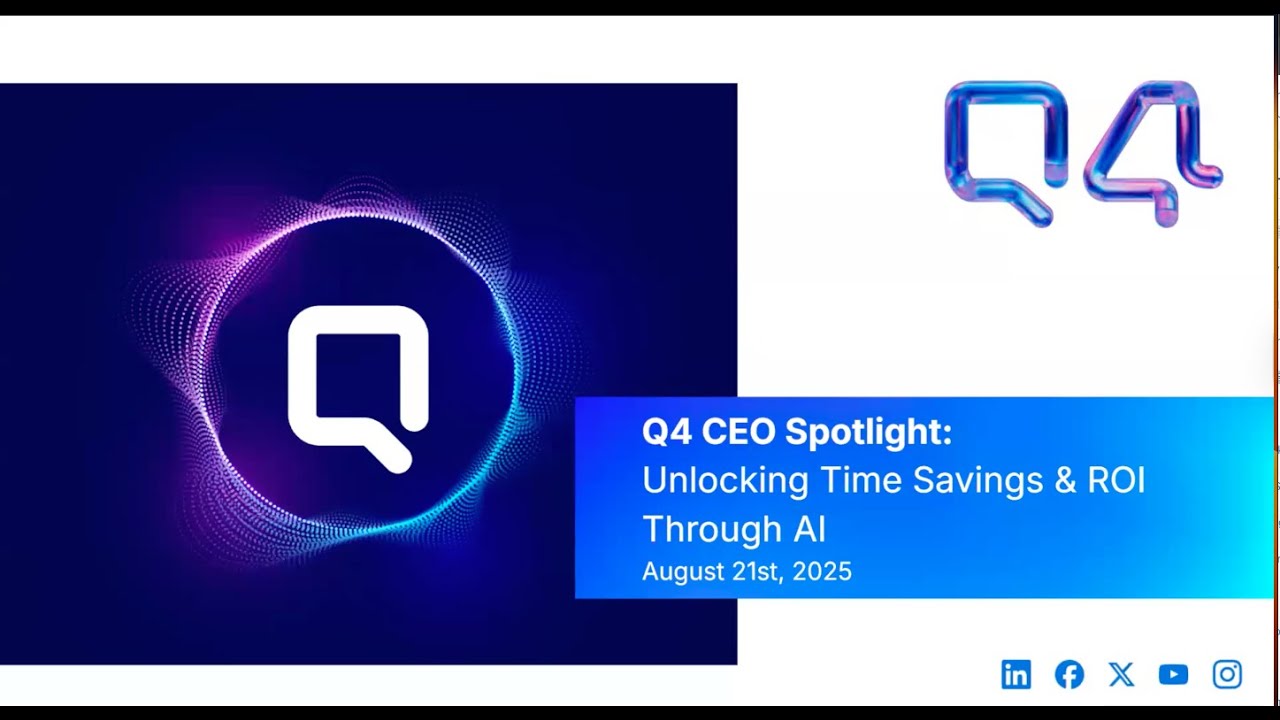 Q4 CEO Spotlight: Unlocking Time Savings & ROI Through AI