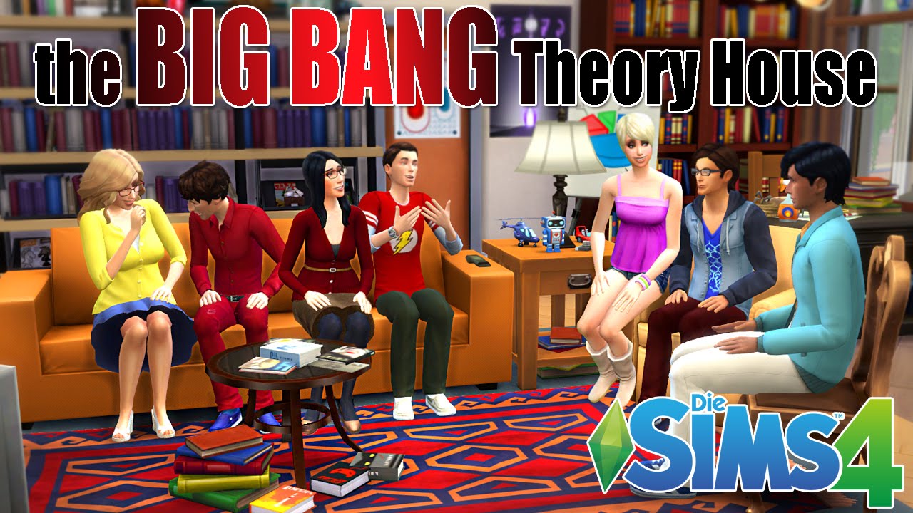 The BIG BANG Theory House (Sims4)