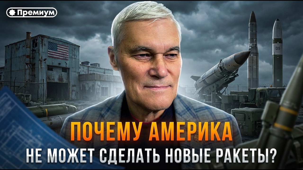 Константин Сивков | ПОЧЕМУ АМЕРИКА НЕ МОЖЕТ СДЕЛАТЬ НОВЫЕ РАКЕТЫ? | Актуальные События