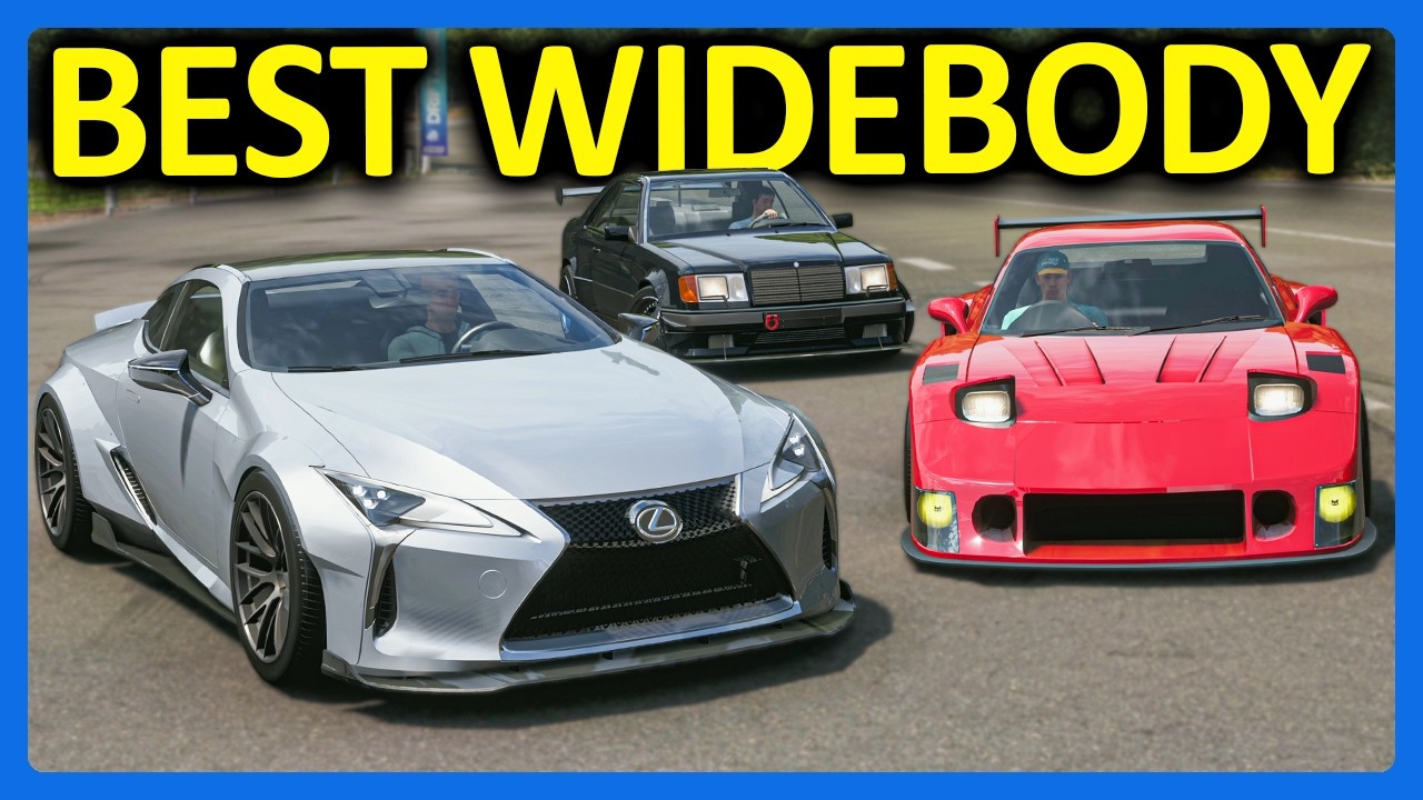 Forza Horizon 6 Online: Лучший автомобиль с широким обвесом!!