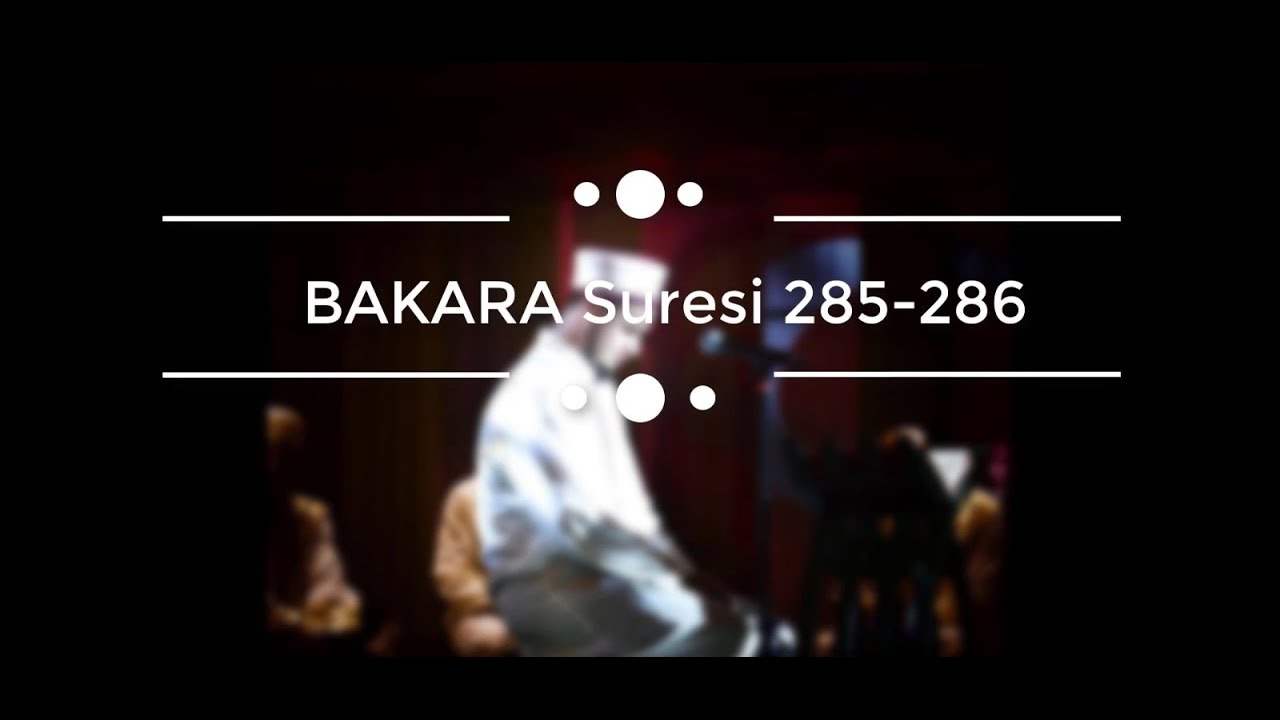 Osman Bostancı | Nihavend | Amenerrasulü Bakara Suresi 285-286