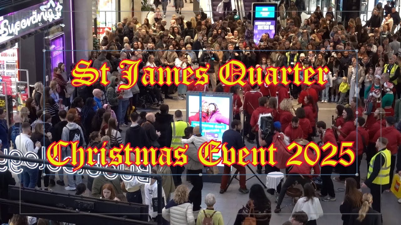 St James Quarter Edinburgh Christmas Event 2025